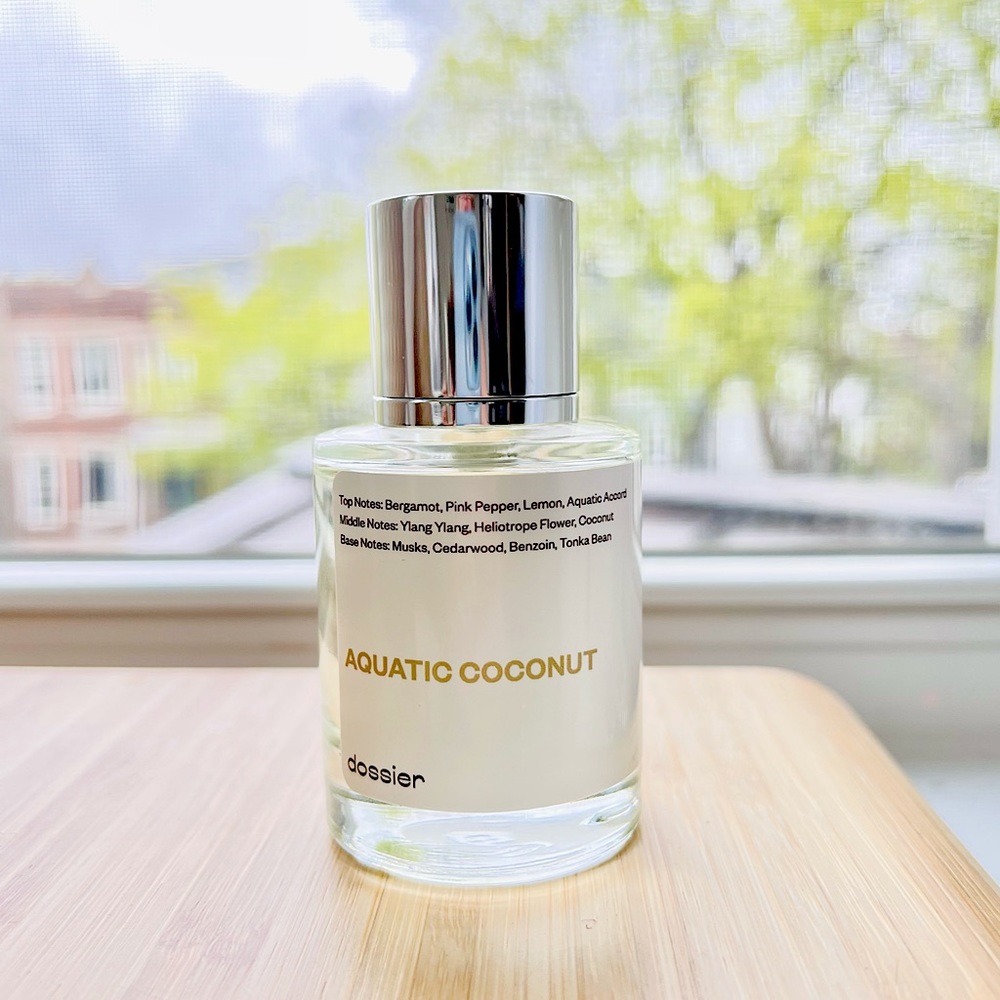 Dossier Aquatic Coconut perfume new